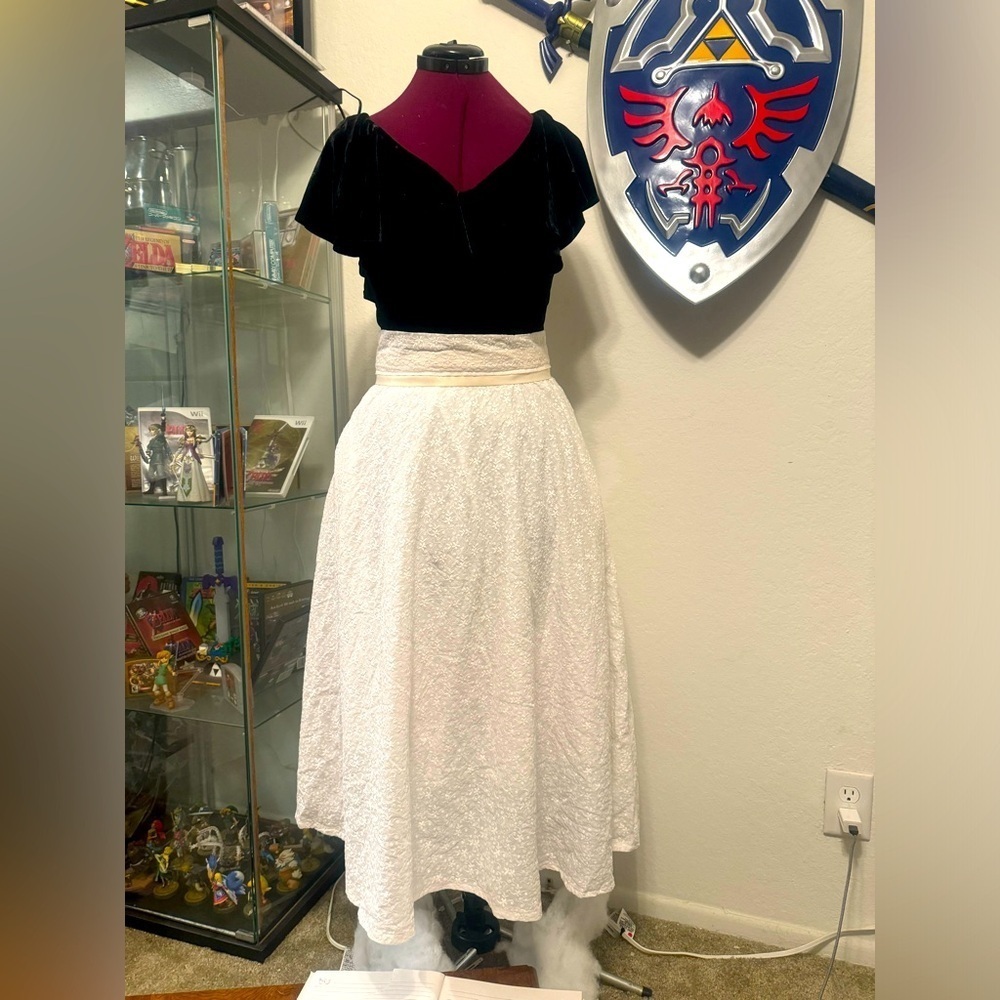 Homemade White Flora Skirt ALMOST Perfect